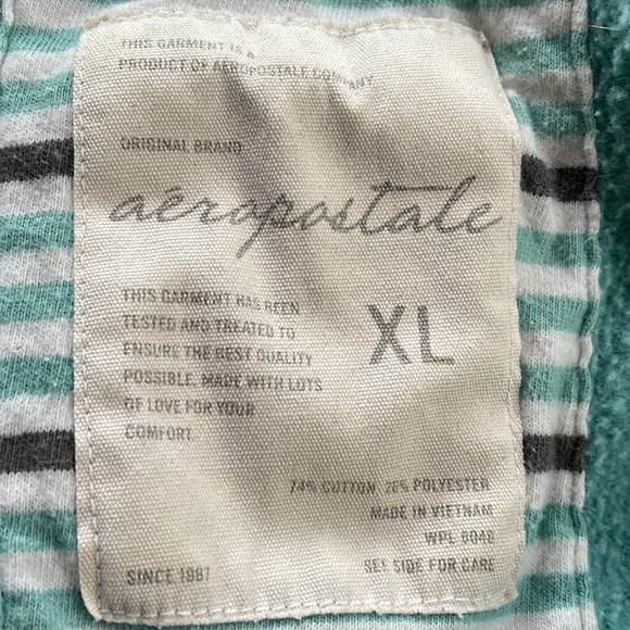 🦋3/40 AEROPOSTALE Vintage Brand Hoodie (XL) - Picture 7 of 16